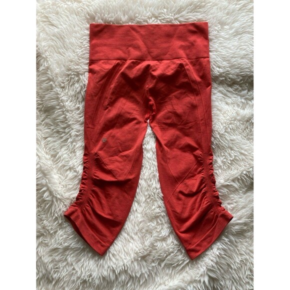 Lululemon Ebb to Street Ruched Capris - Picture 1 of 7